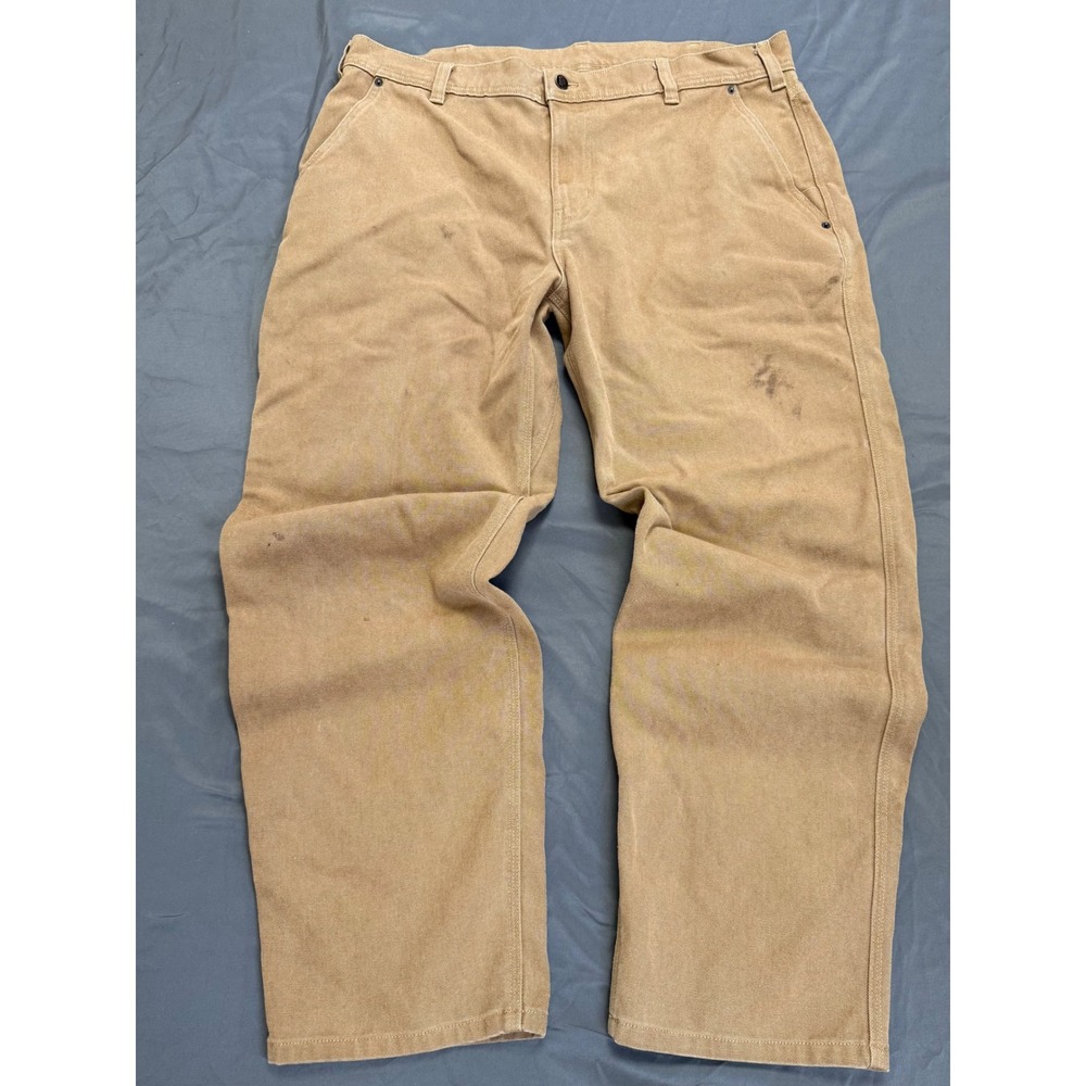Patagonia Men's Iron Forge Hemp 5-Pocket Work Pants 40x30 Tan Brown Distressed